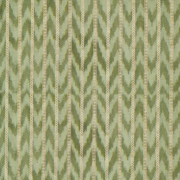 Handwoven Green Banarasi Fabric - 21T006259DSC