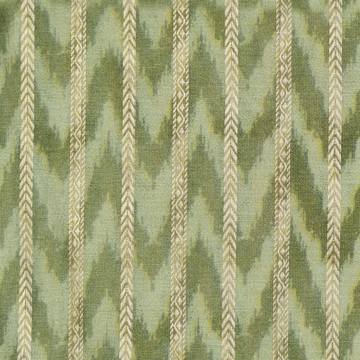 Handwoven Green Banarasi Fabric - 21T006259DSC
