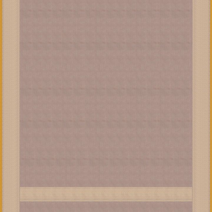 Handwoven Grey Banarasi Silk Saree - 2000T009310DSC