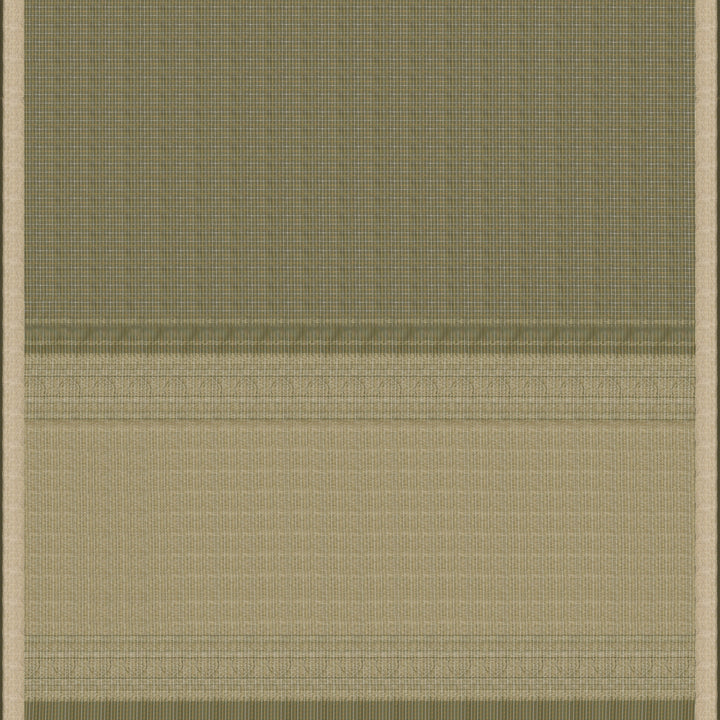Handwoven Green Kanjivaram Silk Saree - 2053T010370DSC