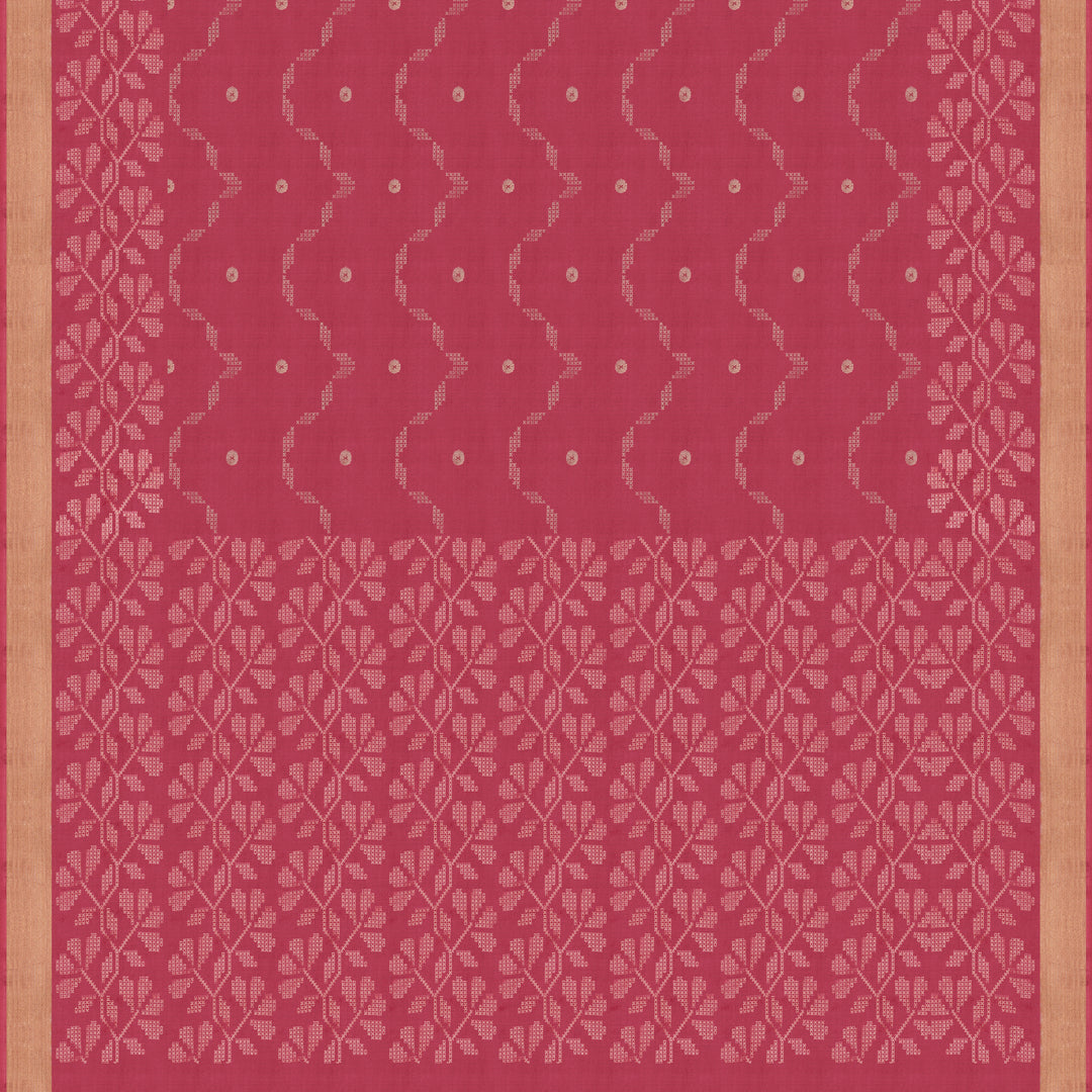 Handwoven Pink Soft Silk Saree - 2160T010217DSJ