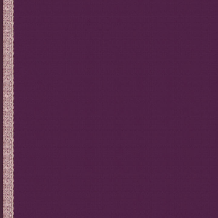Handwoven Purple Kanjivaram  Silk Saree - 2306T010737DSC